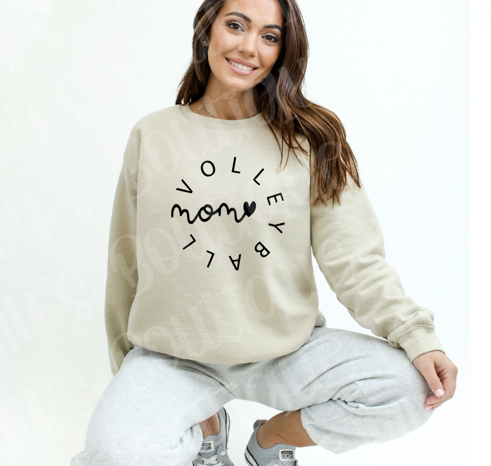 Volleyball mom sweatshirt