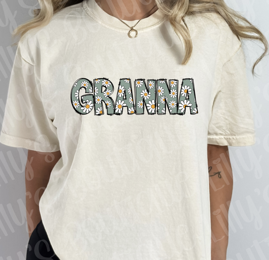 Granna Daisy Tee