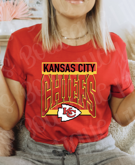 Chiefs red tee