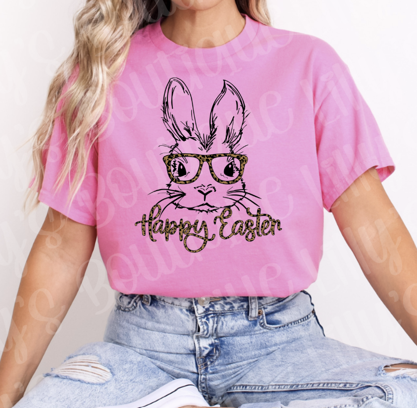 Happy Easter bunny (azalea pink)