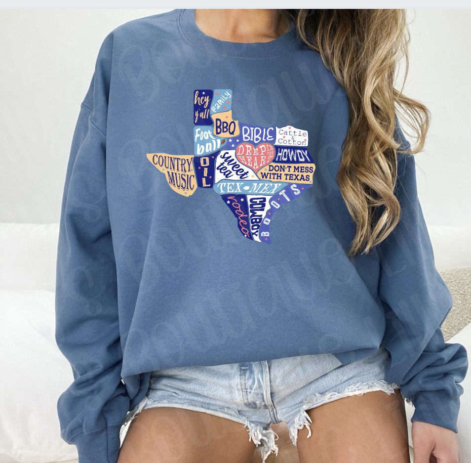 Texas sweatshirt