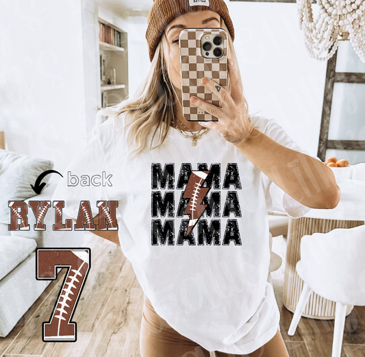 Mama custom tee White