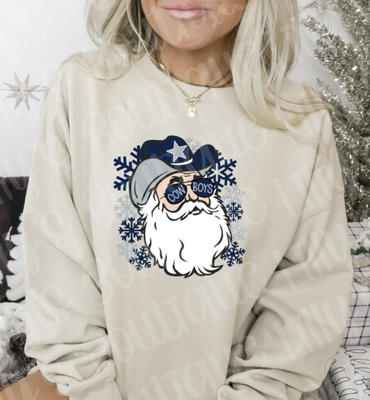 Cowboy Christmas Sweatshirt