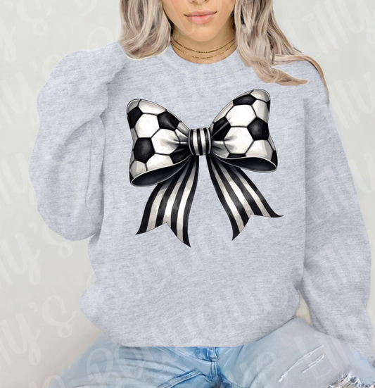 Soccer Bow (grey)