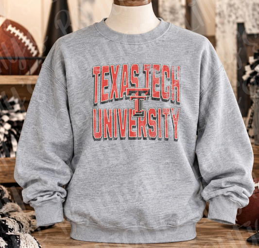 TTU sweatshirt