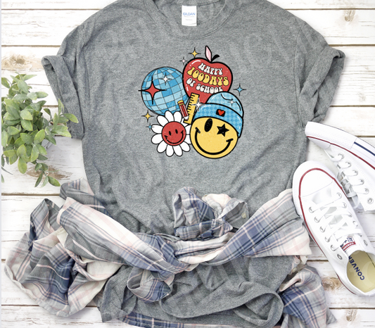 100 days happy tee