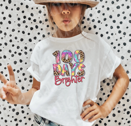 100 days brighter youth tee