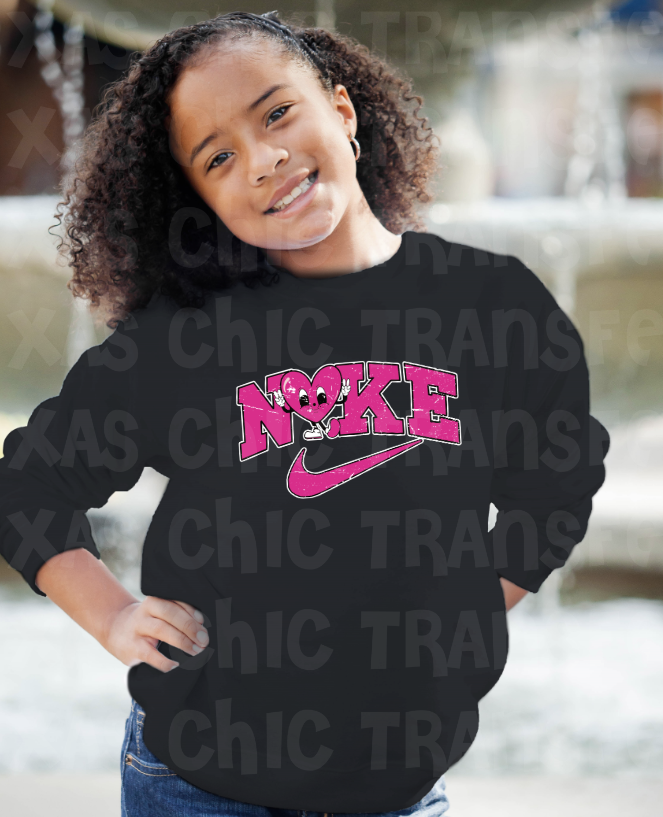 youth nke valentines sweatshirt