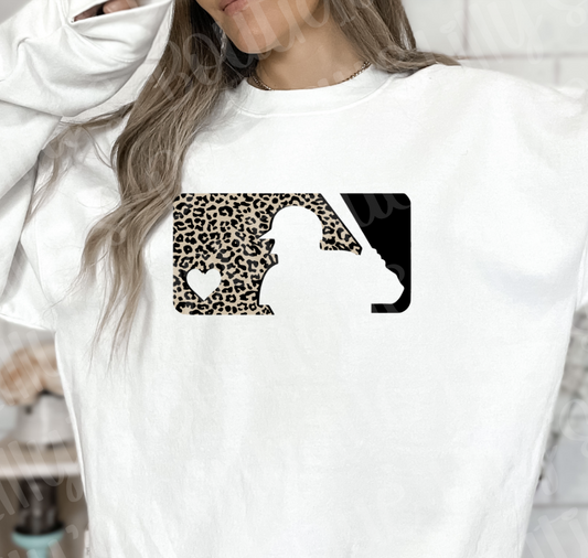 Leopard Logo Sweatshirt