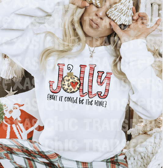 Jolly but could be the wine sweatshirt