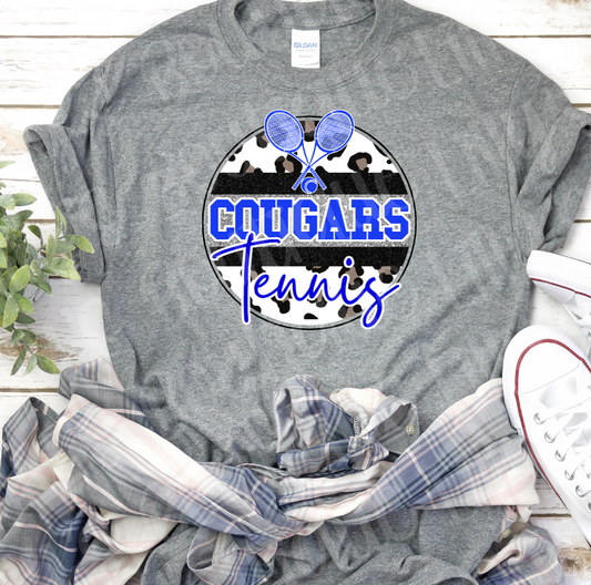 Cougars Tennis tee