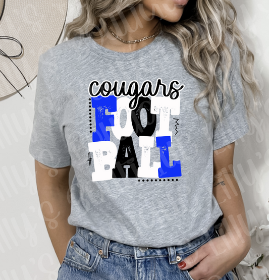 cougars football tee