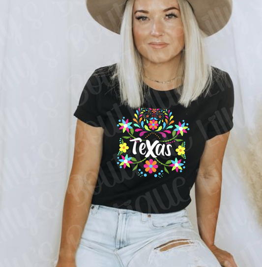 Texas Colorful Tee