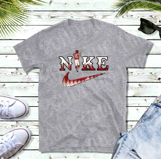 youth nke mahomes tee