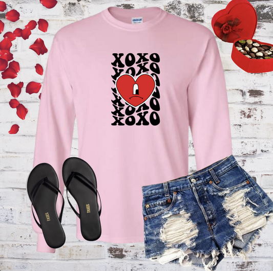 XOXO BB long sleeve tee