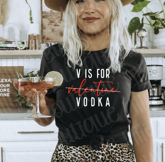 Vodka Valentines tee