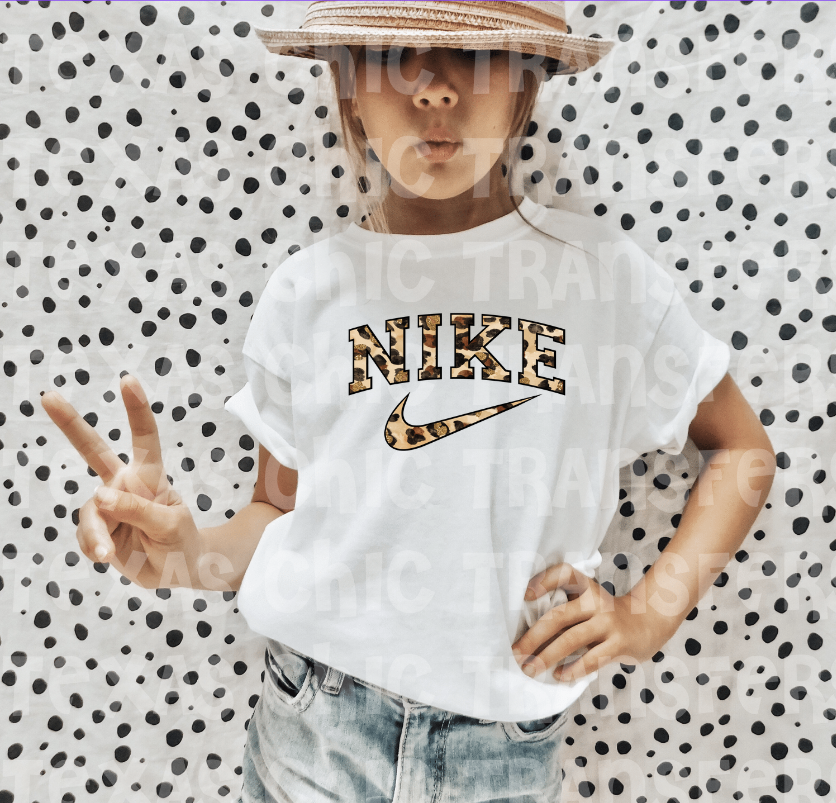 Leopard nik tee (kids)