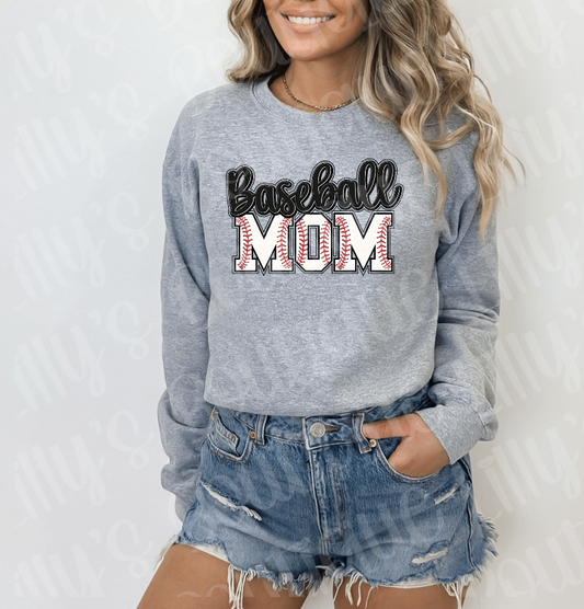 baseball mom sweatshirt