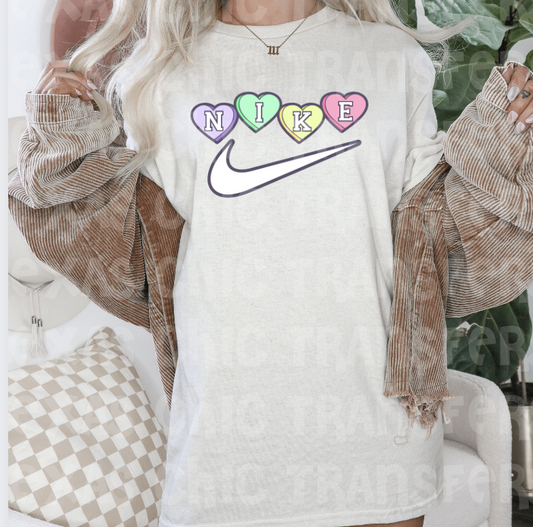 NKE heart tee