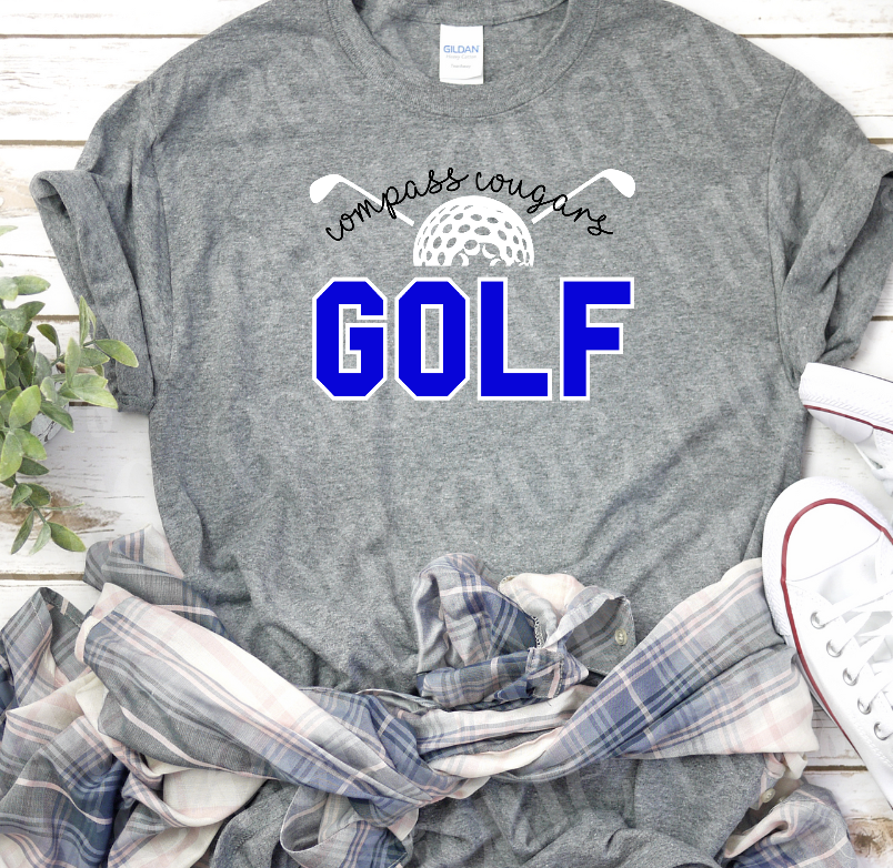 Compass Cougars Golf tee