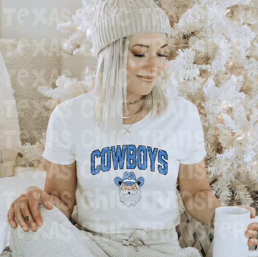 Cowboys Santa tee