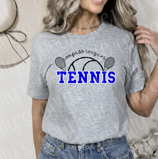 Compass Cougars Tennis Tee