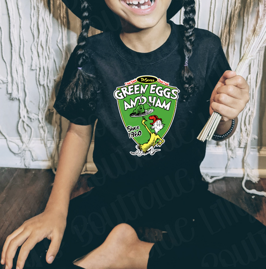 green eggs and ham youth tee