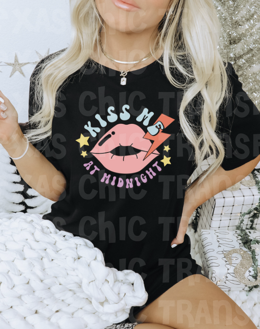 kiss me at midnight tee