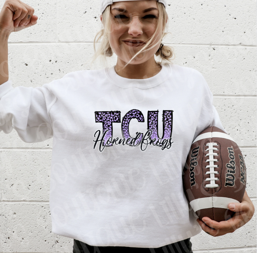 horned frogs sweatshirt