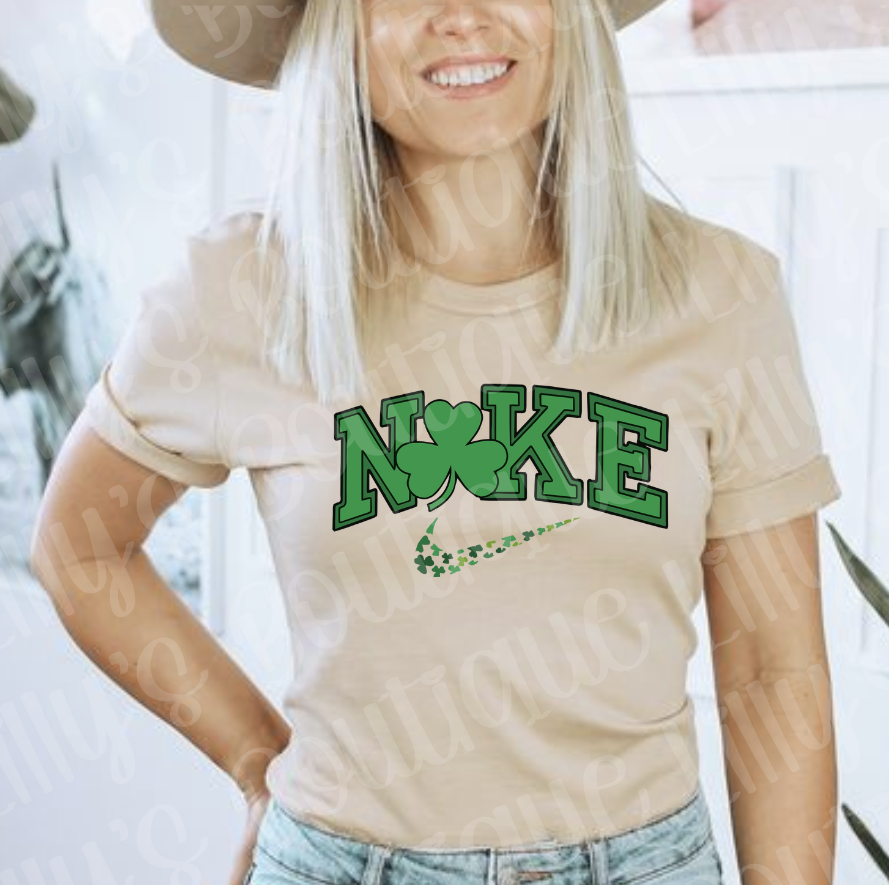 NKE shamrock tee