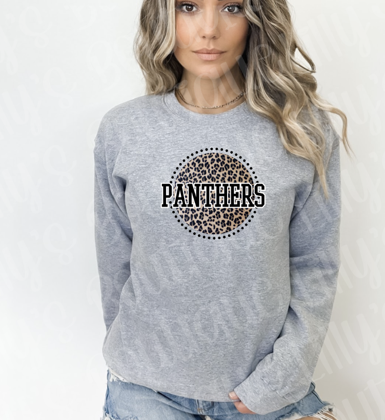 Panthers circle sweatshirt