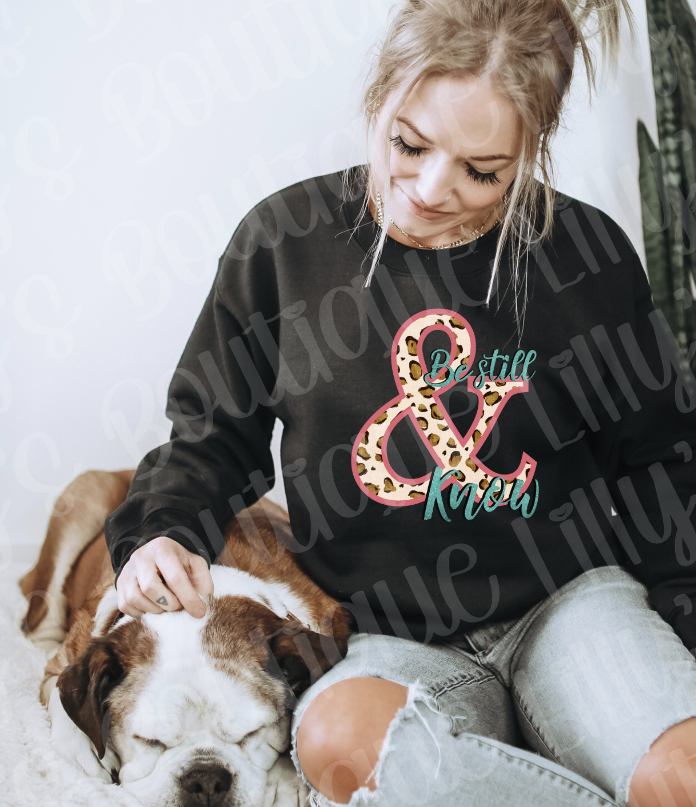 be still sweatshirt