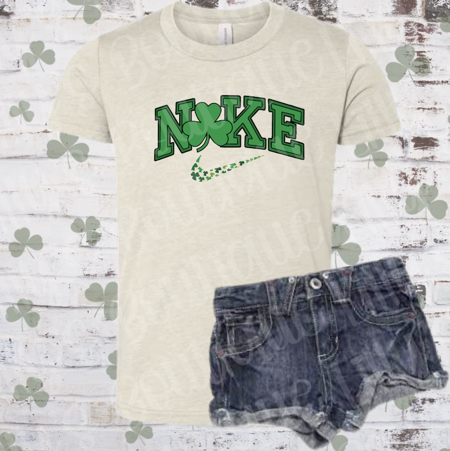 NKE shamrock youth tee