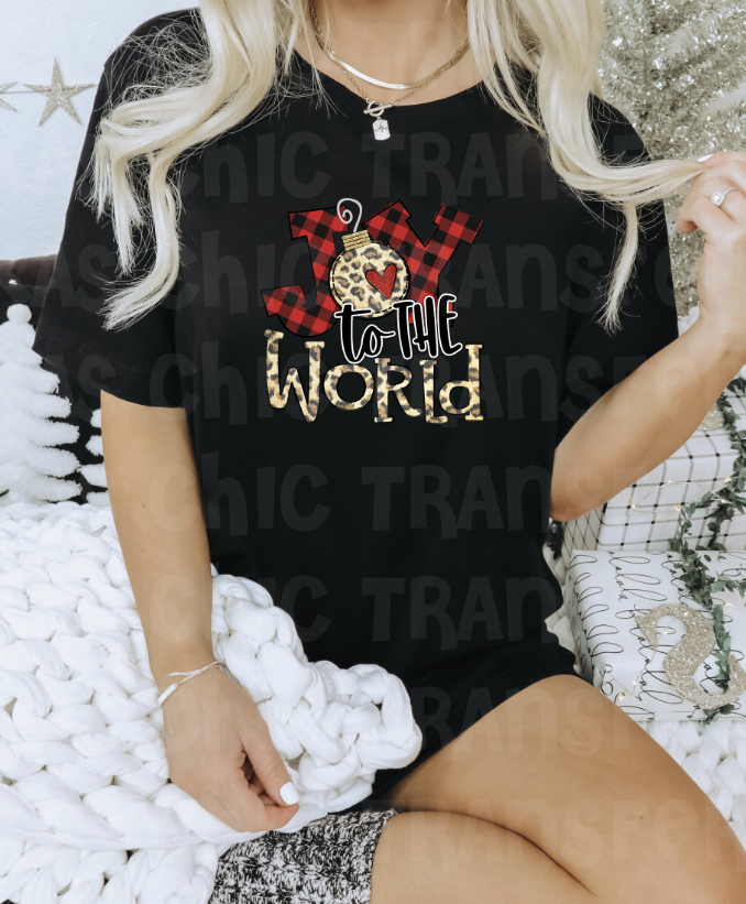 Joy to the world tee