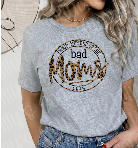 Bad moms club tee