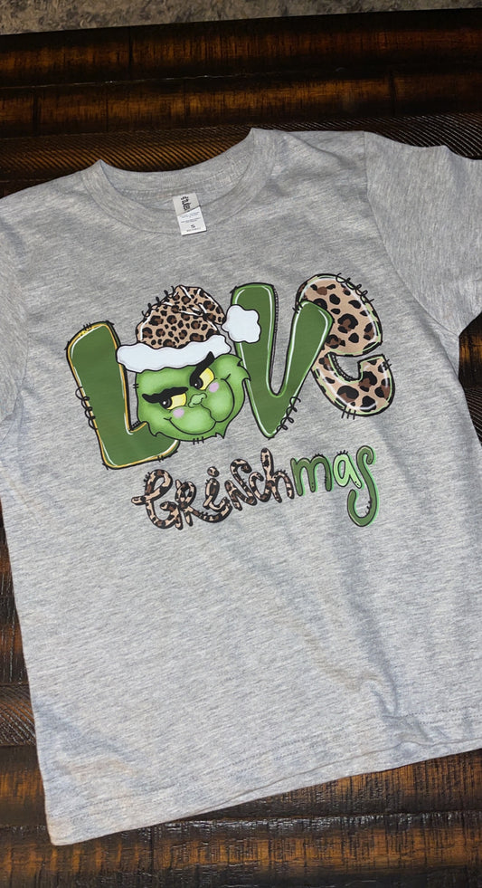 Love Grinch tee (kids)