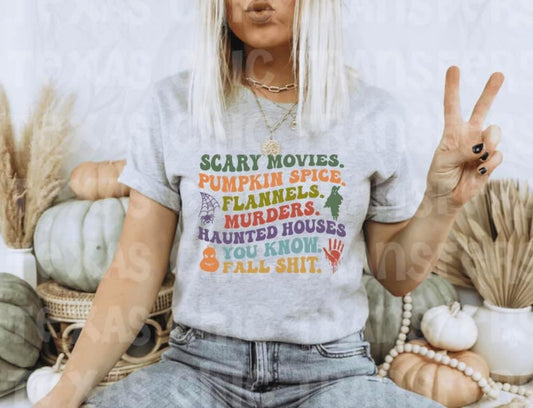 Scary Movies….Fall Shit